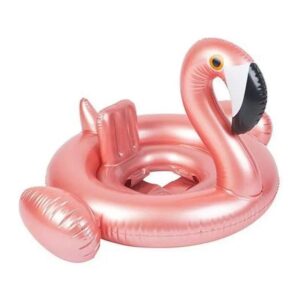 Golden Pink Flamingo Baby Float