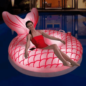 Light-Up Mermaid Float